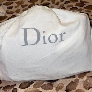 Authentic olive green Dior saddle wallet